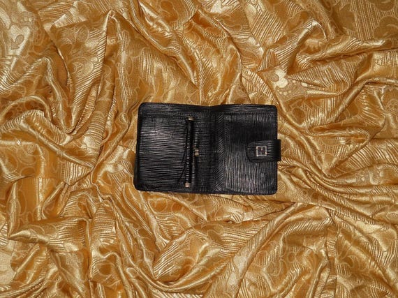 Genuine vintage Fendi wallet - fabric and genuine… - image 3