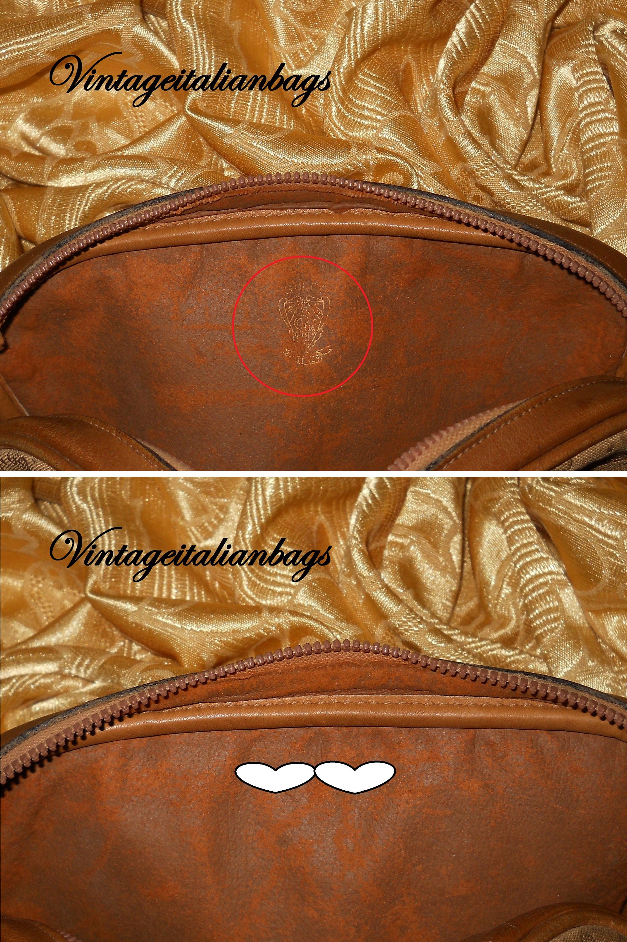 Gucci Heritage Handbag Vintage Date Code 223952.1060