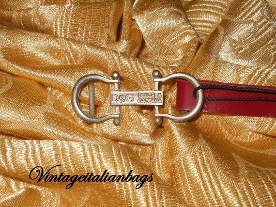 Genuine vintage Dolce&Gabbana belt - image 3