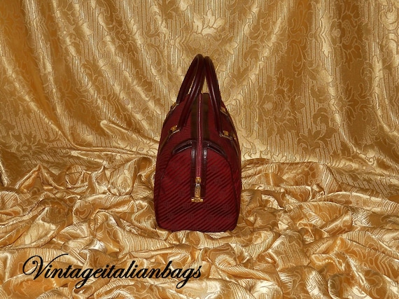 Genuine vintage Emilio Pucci handbag - fabric and… - image 2