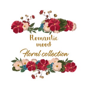 Biglietti d'auguri romantici. Cornici floreali in stile vintage. Modello per matrimonio, anniversario.  Biglietto d'invito, etichetta, elemento decorativo.