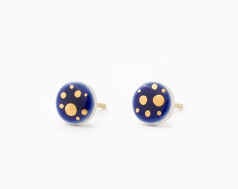 stud earrings - GOLD