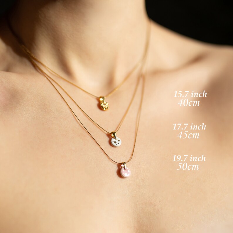 Pink Flower Necklace Pink Flower Jewelry Pink and Gold Etsy