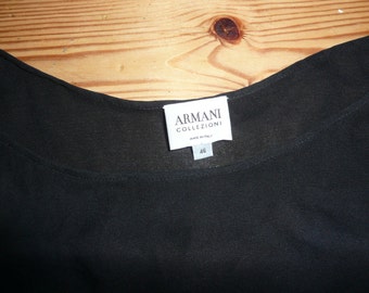 Armani Collezioni  black blouse. Made in Italy. Size 40/US 6