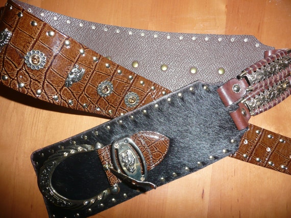 Vintage Cappopera Brown Leather Belt Size S Made in Italy - Etsy