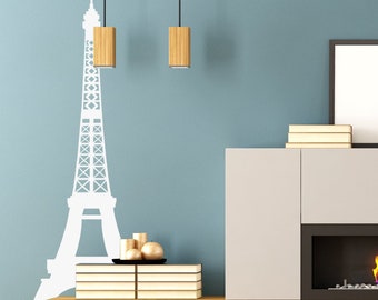 Eiffel Tower Ooh La La Paris vinyl lettering wall saying decal sticker decor kids room nursery- 200