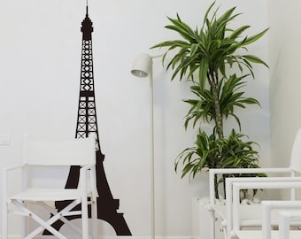 Wall Decal Sticker France Eiffel Tower Europe Paris City view Country Romance Love Bedroom Decor- 200