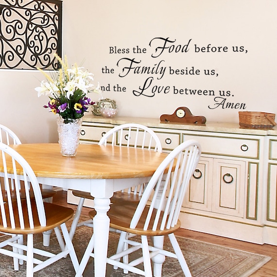 Cooking Kitchen Bless This Kitchen Wall Decal Vinyl Decor Family Wall Art Cooking Kitchen Bless This Kitchen Wall Decal Vinyl Decor Family Wall Art