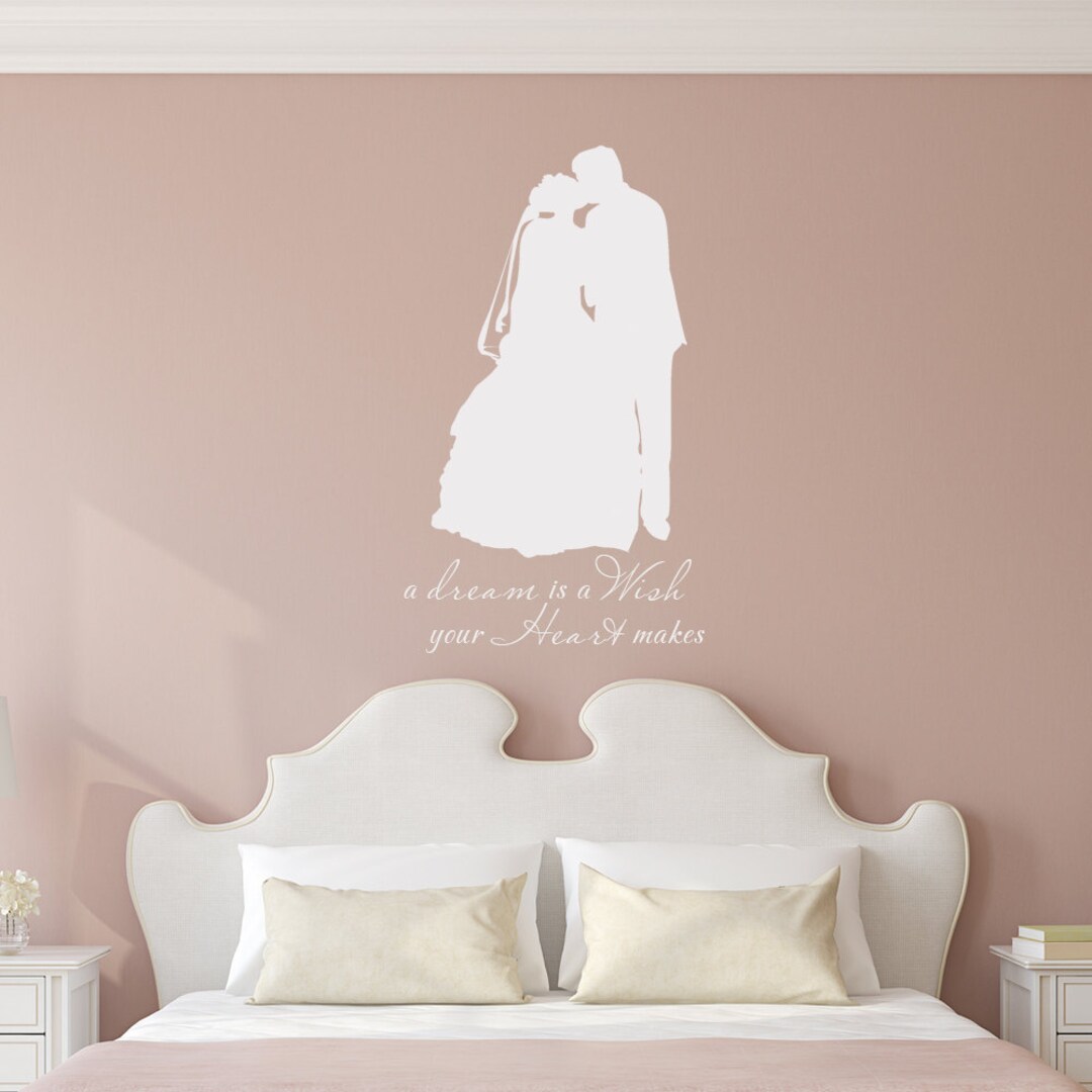 Love Vinyl Wall Decal Dream Vinyl Quotes Bedroom Vinyl Art Decor ...