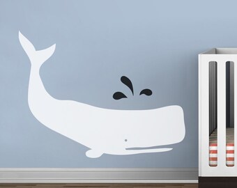Whales Wall Decal Vinyl Sticker for Baby Nursery - Sea Ocean Fish- 193