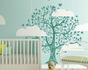 Wall Decals Living room Wall Decals Bedroom Family Tree Decal - Family Tree Wall Decal - Family Room decal - 197