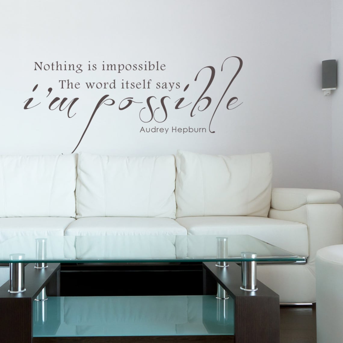 Wall Decal Inspirational Vinyl Decal Quote Art Decor Living Etsy