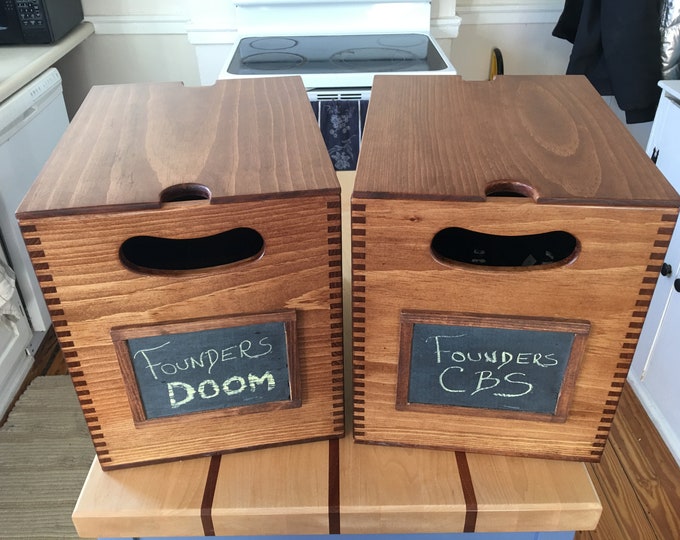 750ml/22oz Beer Bottle Storage Crates Etsy