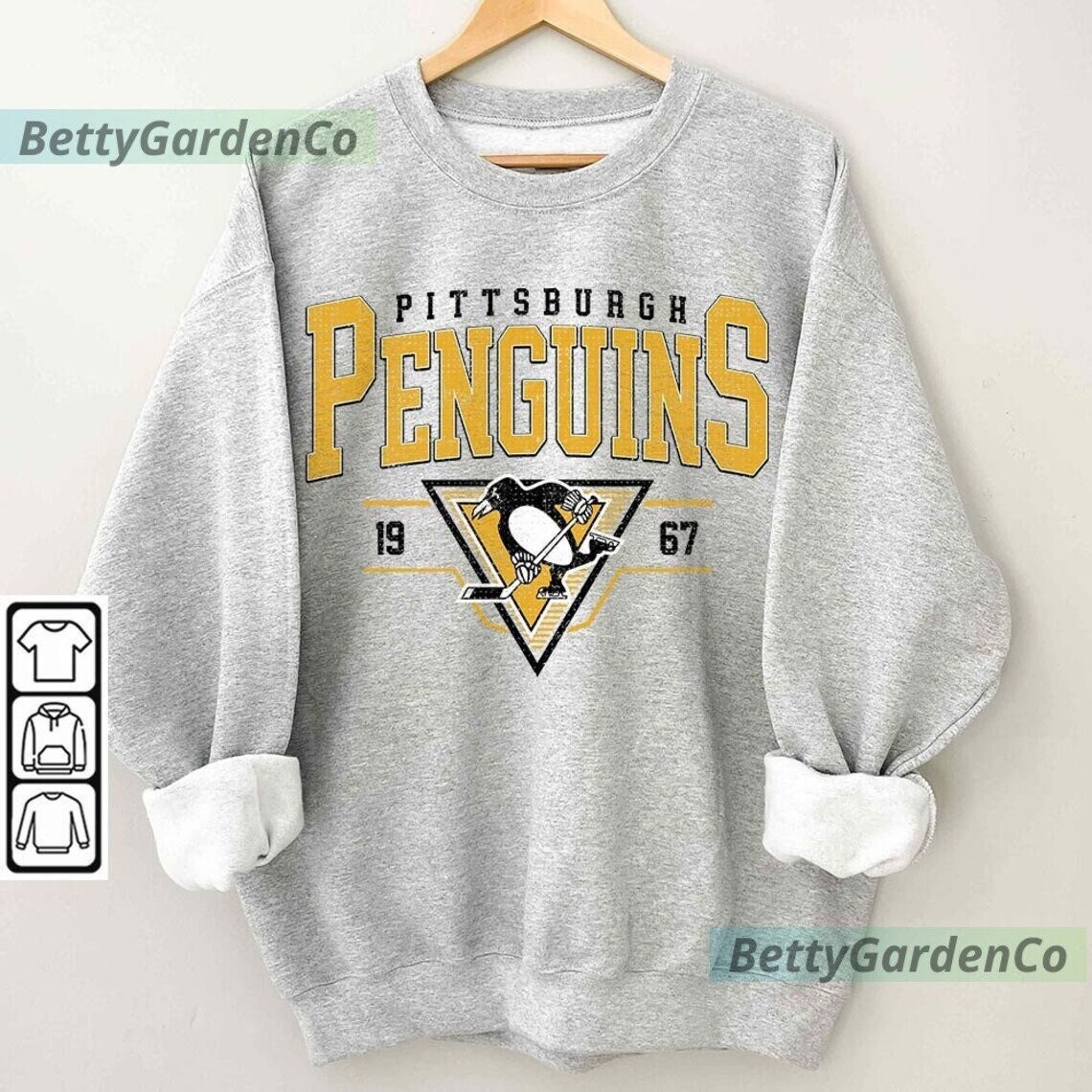 Vintage pittsburgh penguins outlet sweatshirt