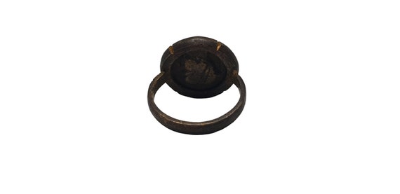 Rare Antique Unique Roman Greek Bronze Seal Signe… - image 4