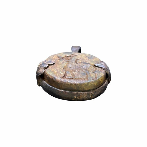 Natural Genuine Antique Old Rare Agate Seal Intag… - image 3