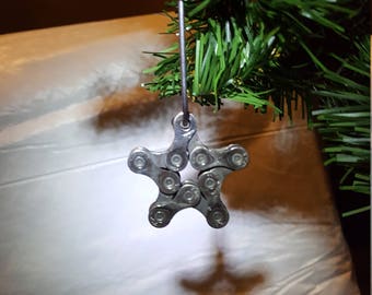 Bicycle Chain Stair Ornament