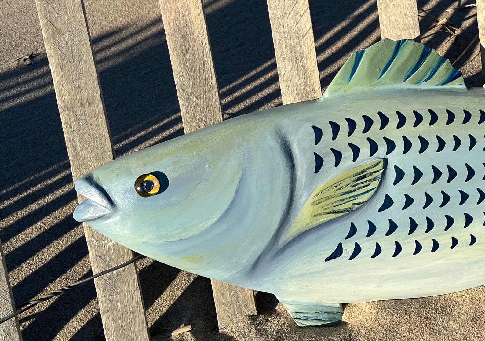 Striped Bass Wall Art Sculpture Etsy