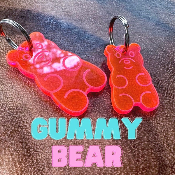 Colorful Gummy Bear Collar Charm | Dog Collar Accessory | Dog Collar Charm