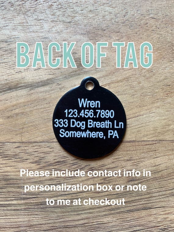 Funny Dog ID Tag, I Wanna Lick You From Your Head to Your Toes