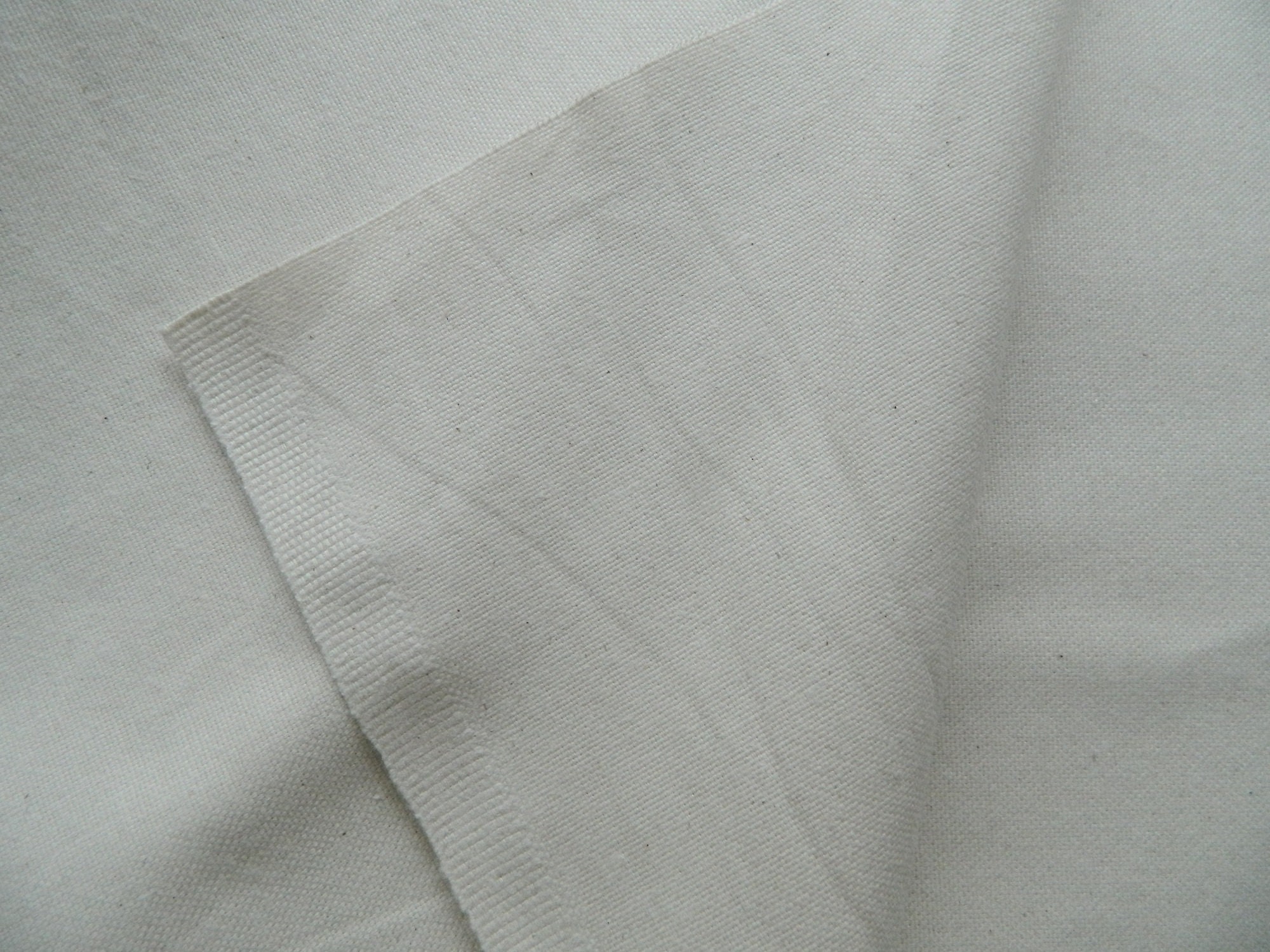 100 organic cotton canvas fabric natural organic cotton Etsy