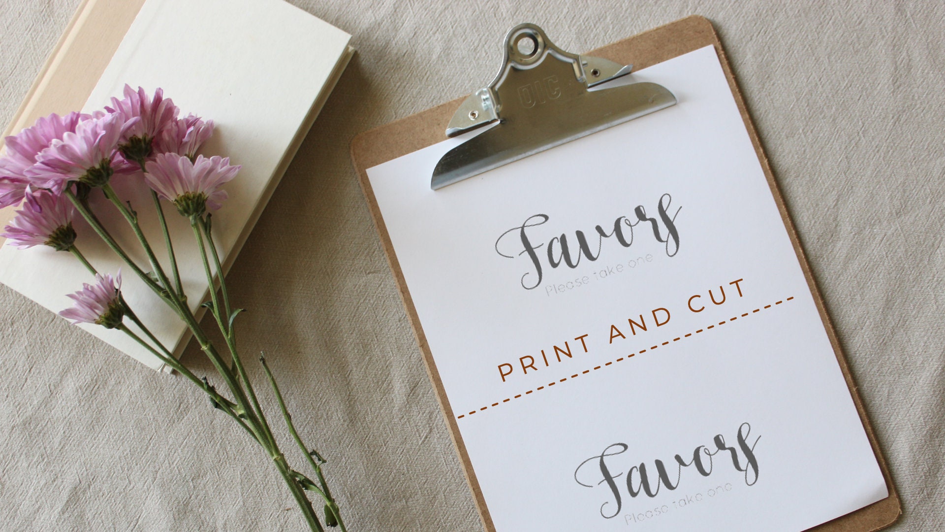 Wedding Favor, Party Favor Sign, Printable Digital File, Modern ...