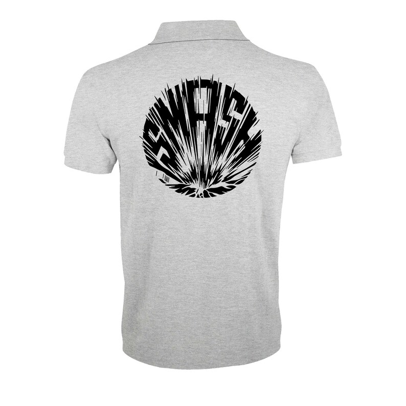 My Hero Academia Smash Graphic Regular Fit Polo T-Shirt