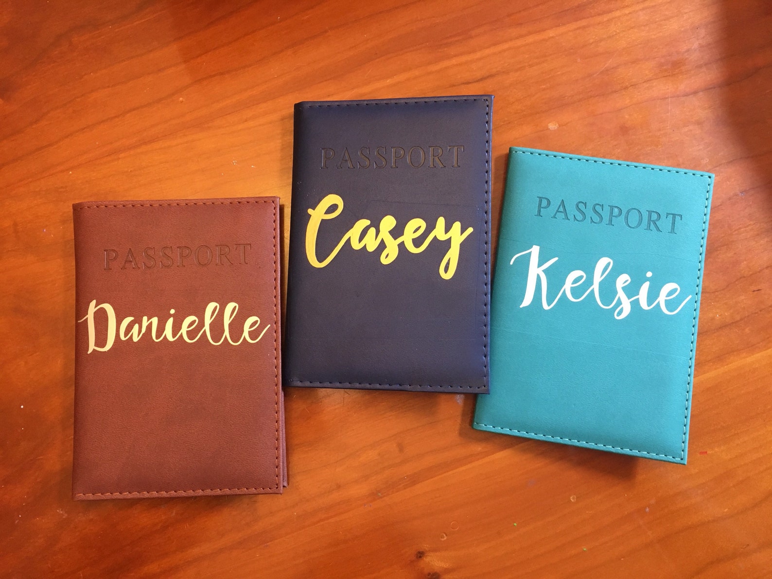 Customized Passport Cover/bridesmaid Gift/personalized Etsy