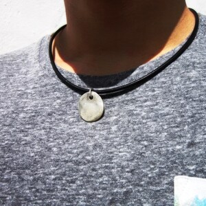 Personalized Gifts for Men – Necklace for Men Pendant Necklace Custom Handmade Jewelry Gift for Him