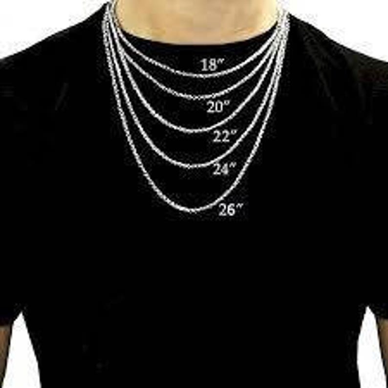 silver mens jewelry necklace gifts for men