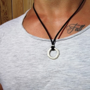 Personalized Gifts for Men – Necklace for Men Pendant Necklace Custom Handmade Jewelry Gift for Him