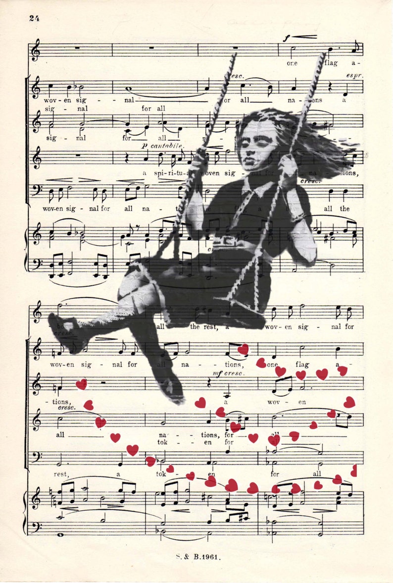 Banksy Art Girl on swing Graffiti Wall Art Print INSTANT Etsy