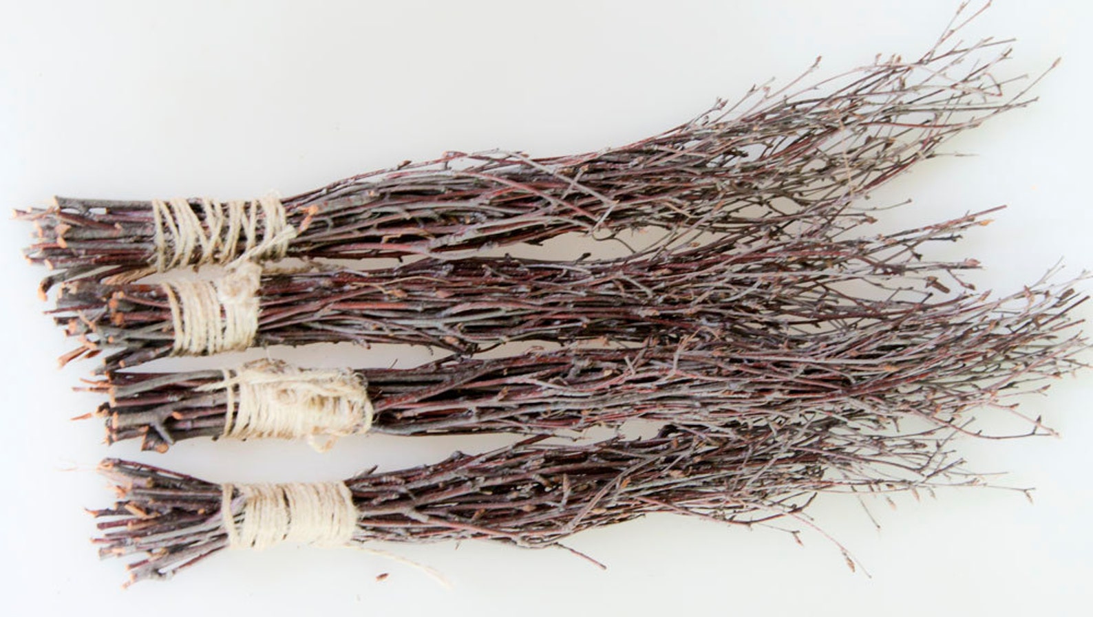 4 Bundles of Birch Twigs Birch Bark Wedding Decor Birch Tree Etsy