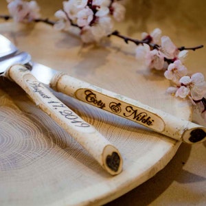 Personalized knives, Wedding cake set/ Wedding server set/ Wedding set/Cake servers/ Cake knife set/ Personalized knife/Rustic knife server