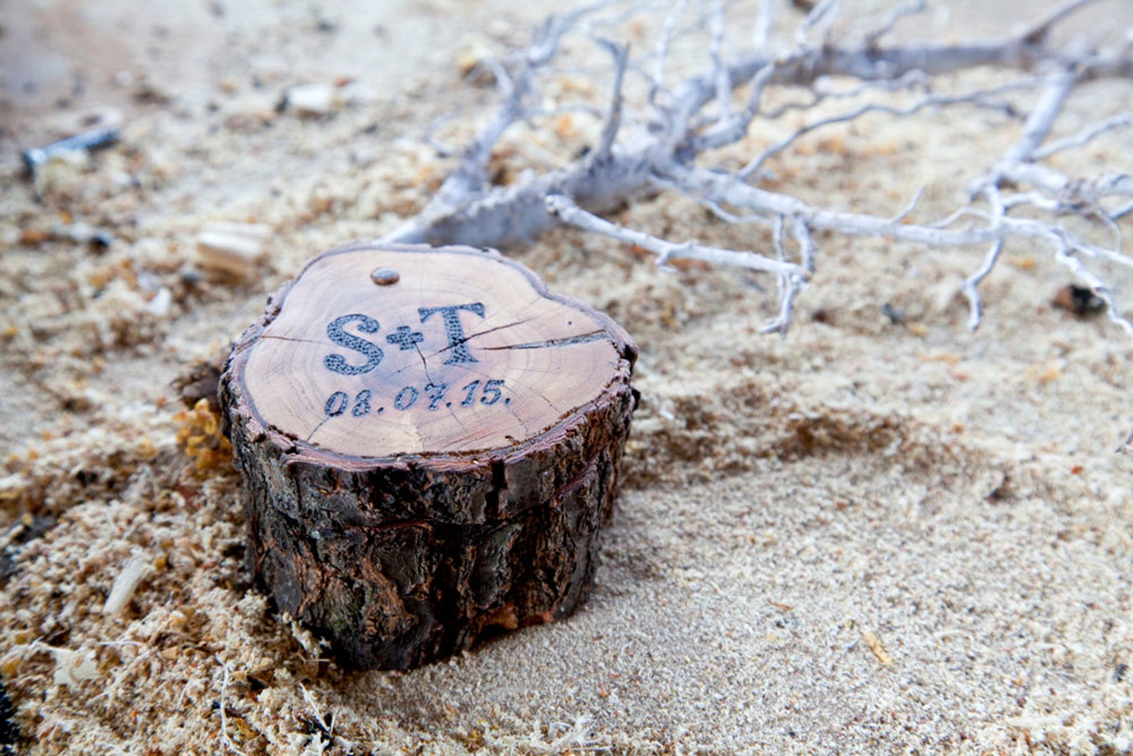 Wedding Ring Boxwood Anniversary Gifcustom Ring Etsy