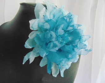 Spille fiore in organza | Etsy Italia