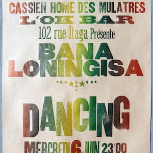 OK Jazz concert poster