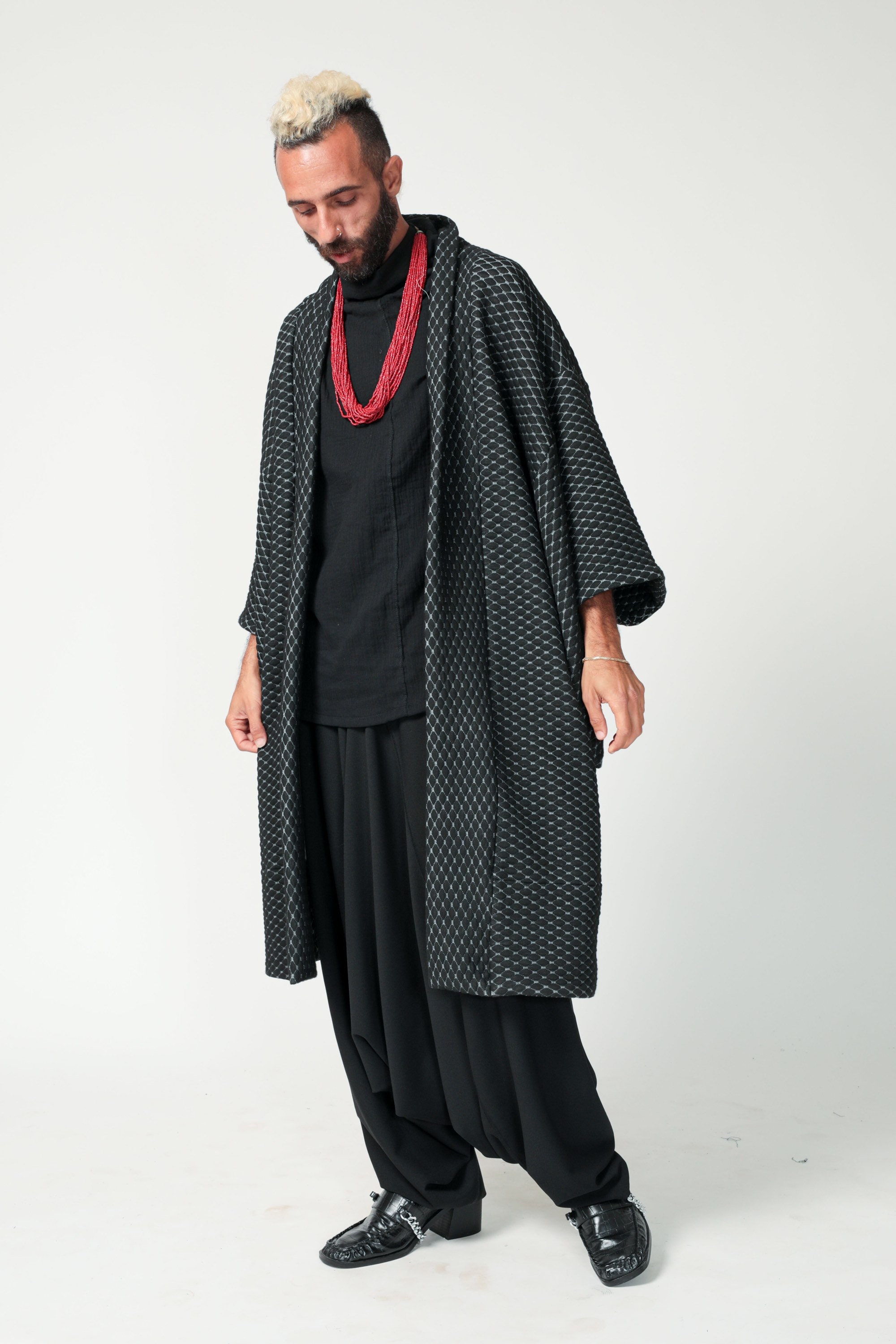 Haori Coat Winter Haori Kimono Jacket for Men Quilt Haori Etsy