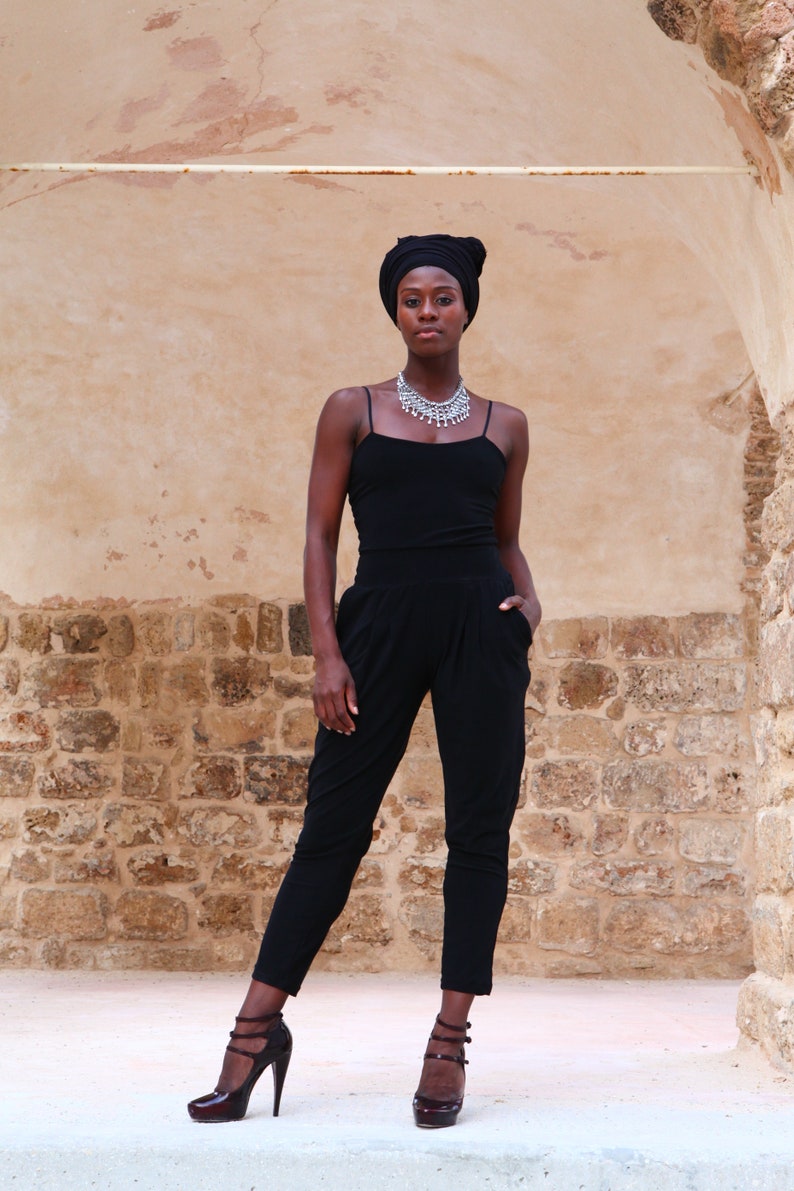 Black Formal Wedding Jumpsuits for Women Etsy Ireland