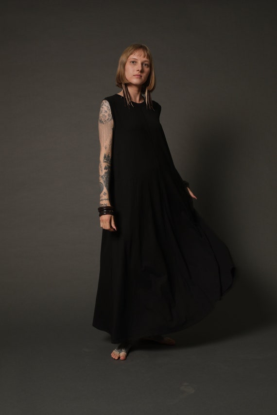 knee length dresses for ladies Oversized Maxi Dress White / S