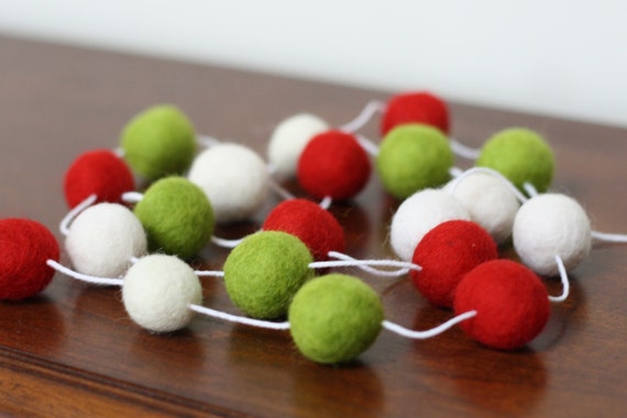 DIY Christmas Decor Wool Felt Balls Mixed Colour - China Wool Ball and Felt  Ball price