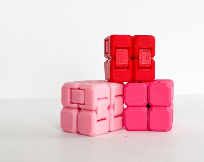 Featured listing image: Mini Infinity Cube Fidget Cubes - Valentine's Day Classroom Gifts