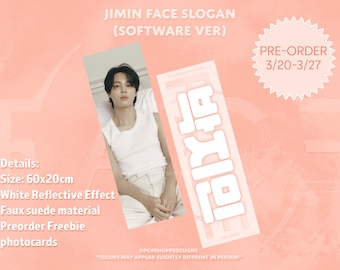 ジミン JIMIN 防弾少年団 BTS スローガン JIMIN ジミン (防弾少年団 / BTS) グッズ - フォト スローガン