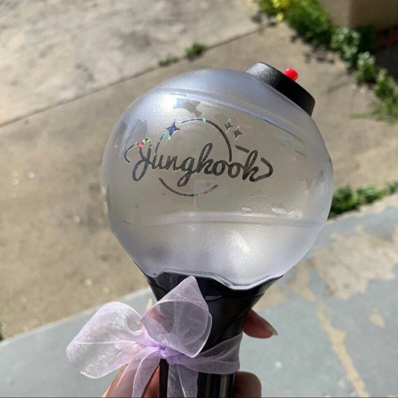 BTS Army Bomb Lightstick Decal Etsy