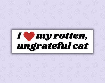 I Love My Rotten, Ungrateful Cat