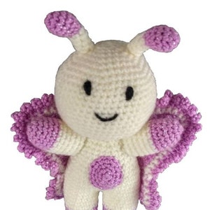 Flutterby the Butterfly - Crochet Pattern (PDF)