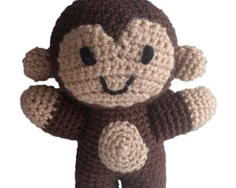 Bananas the Monkey - Crochet Pattern (PDF)