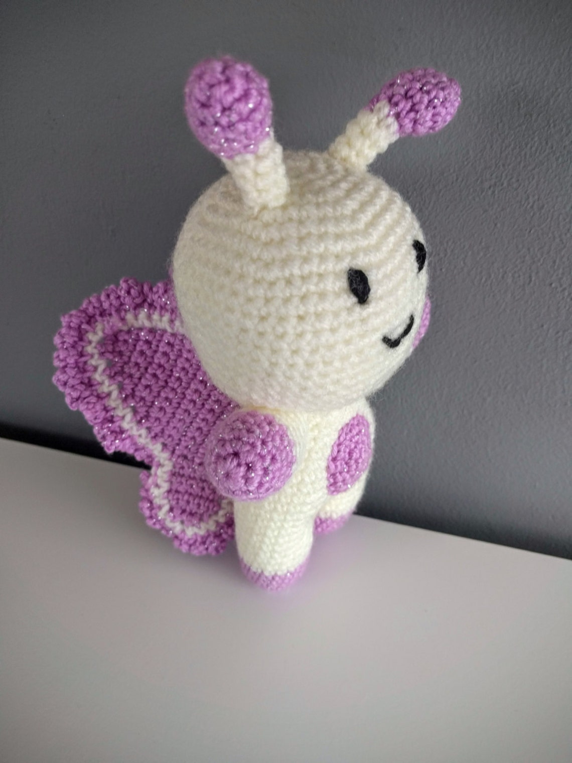 Flutterby the Butterfly - Crochet Pattern (PDF) - Etsy