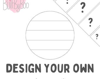 Little Balls of Happy - Design Your Own Stripe - Crochet Keyring, Keychain, Collectible