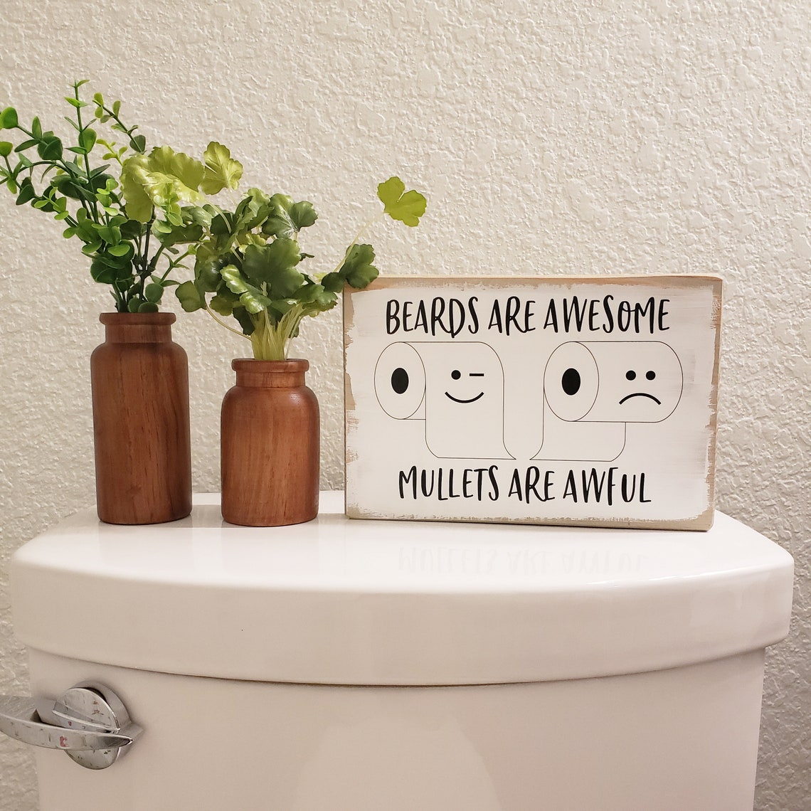 Funny Bathroom Signs Sign for Guest Bath Toilet Paper Sign | Etsy
